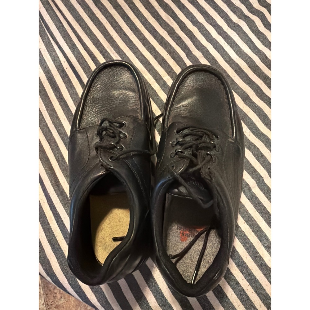 Red Wing Shoes Mens Black Leather Moc Toe Oxford S9.5 US‎ 8.5 UK 42.5